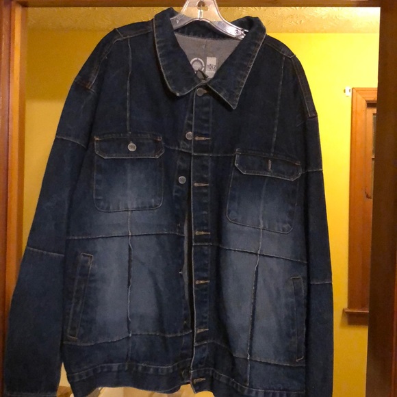 Jackets & Blazers - Noiz Unlimited Denim Trucker Jean Jacket 2XL Mens